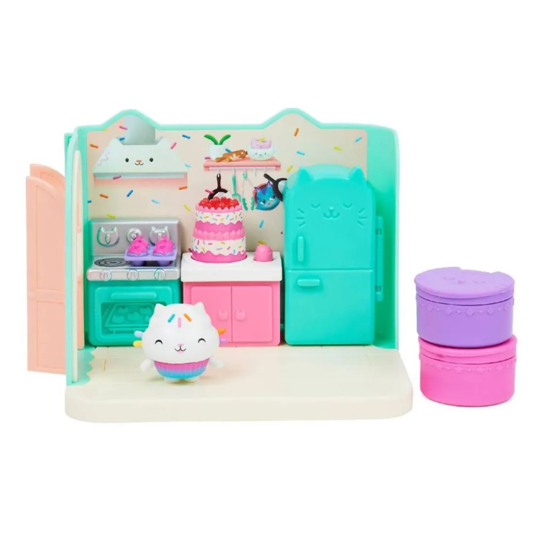 SPIN MASTER Gabby's Dollhouse - Cocinita de Muffin