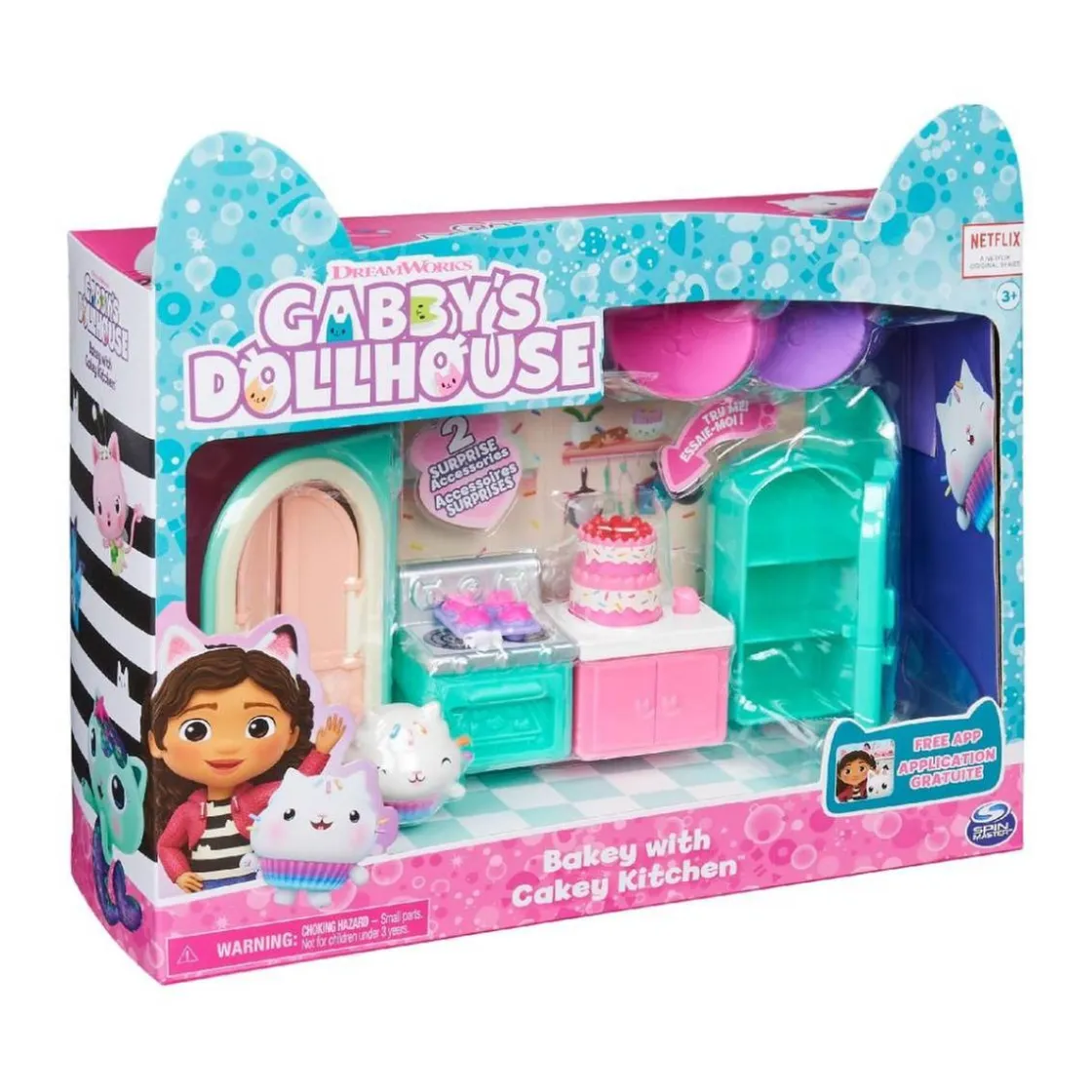 SPIN MASTER Gabby's Dollhouse - Cocinita de Muffin