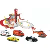 MOTORI & CO Garaje de bomberos con vehículos y helicóptero ㅤ* Vehículos Y Circuitos
