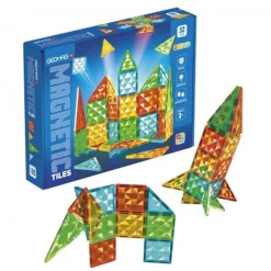 GEOMAC Geomag - Magnetic Tiles Gems 32