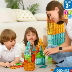 GEOMAC Geomag - Magnetic Tiles Gems 44 piezas* Steam