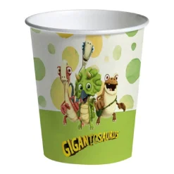 TOYS "R" US Gigantosaurus - 8 Vasos de Cartón 250 ml* Artículos De Fiesta Y Regalos