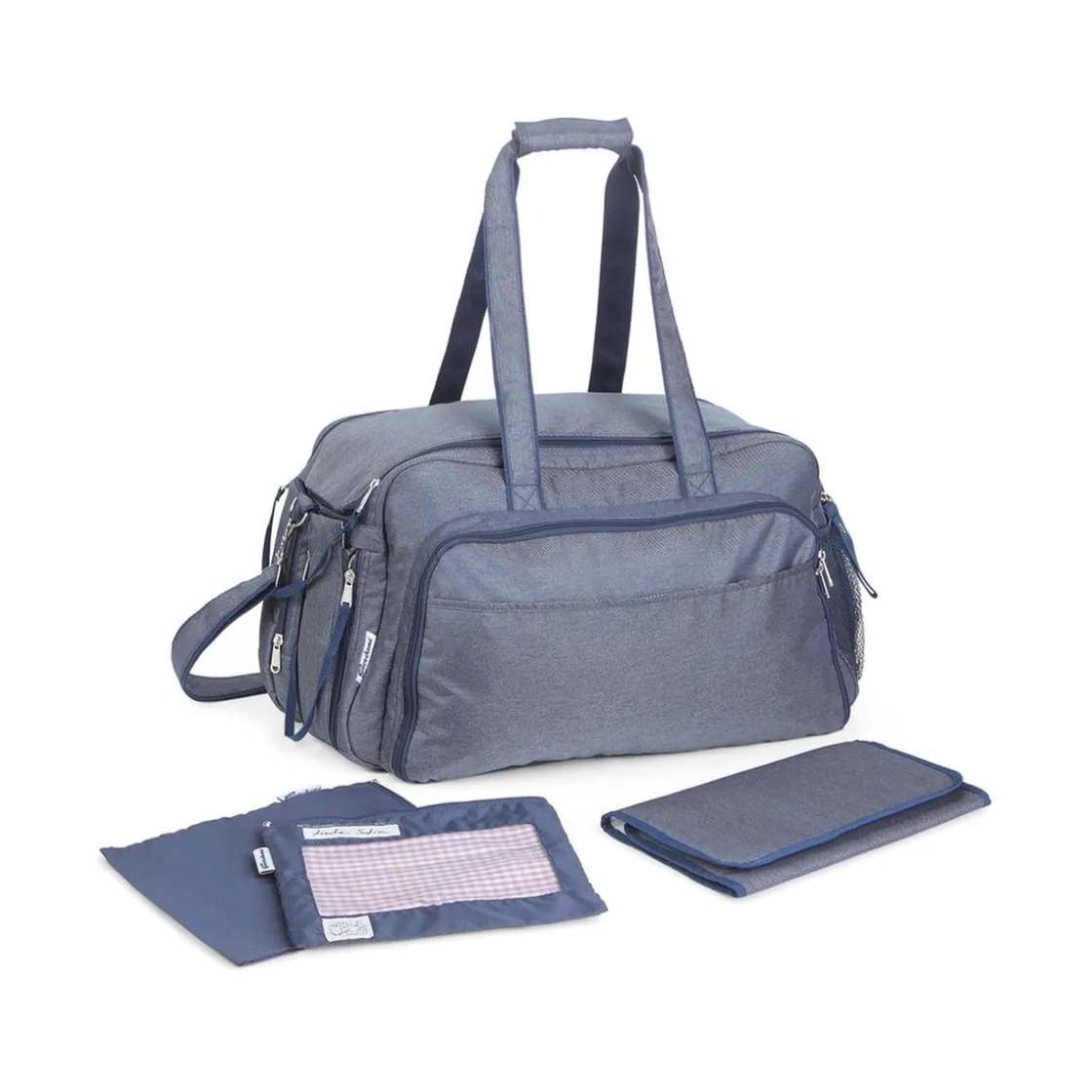 GIORDANI - Bolso maternal azul
