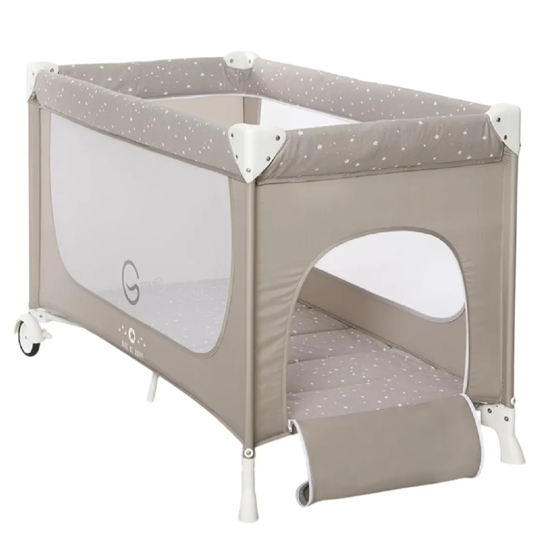 GIORDANI - Cuna de viaje Double beige* Descanso·Cunas De Viaje