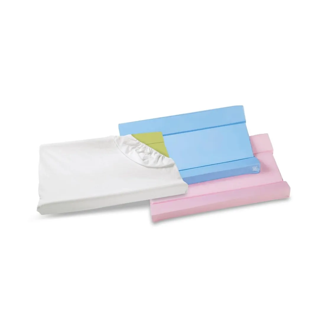 GIORDANI - Funda para cambiador rizo rosa 50 x 85 cm