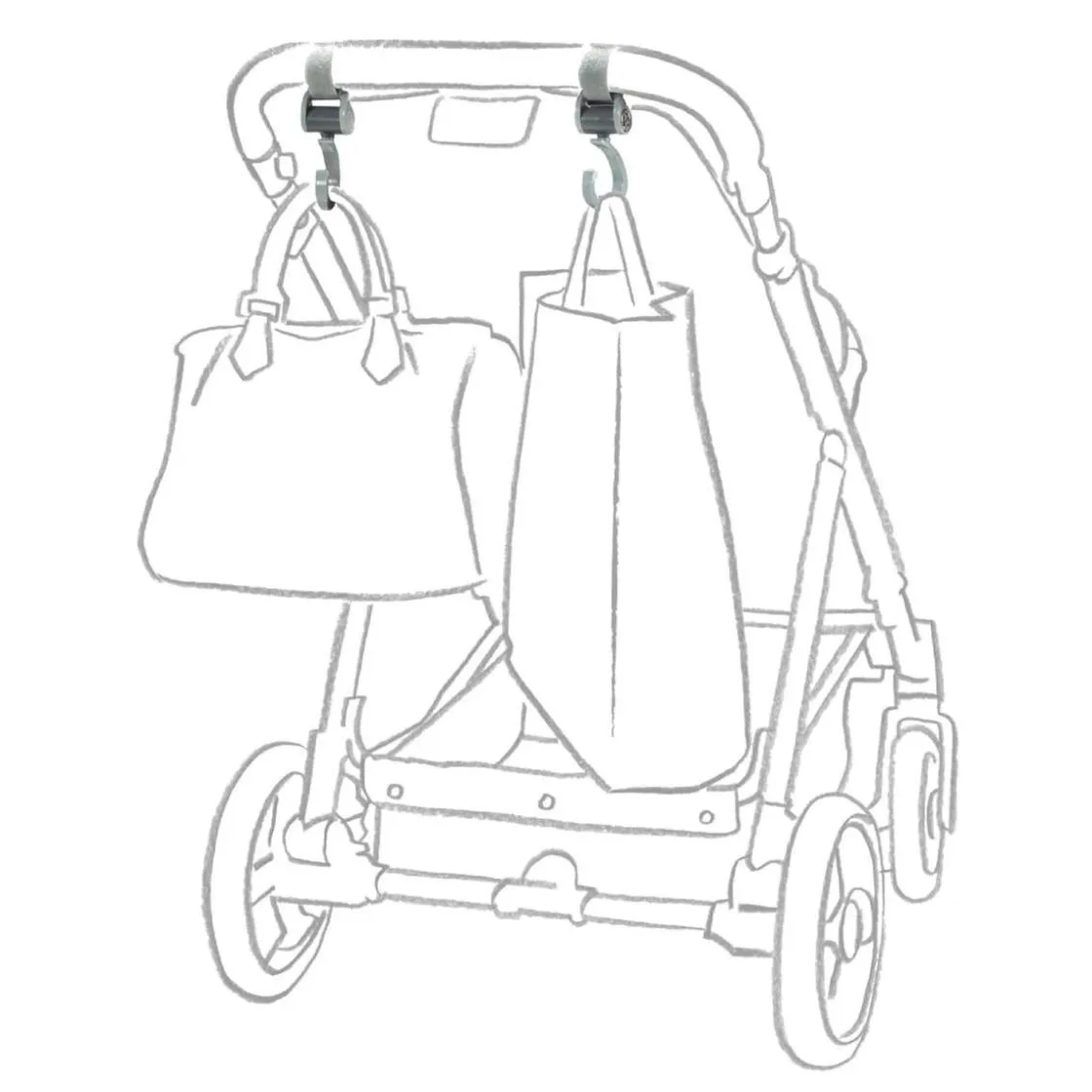 GIORDANI - Gancho porta bolsas* Sillas De Paseo Y Accesorios·Accesorios