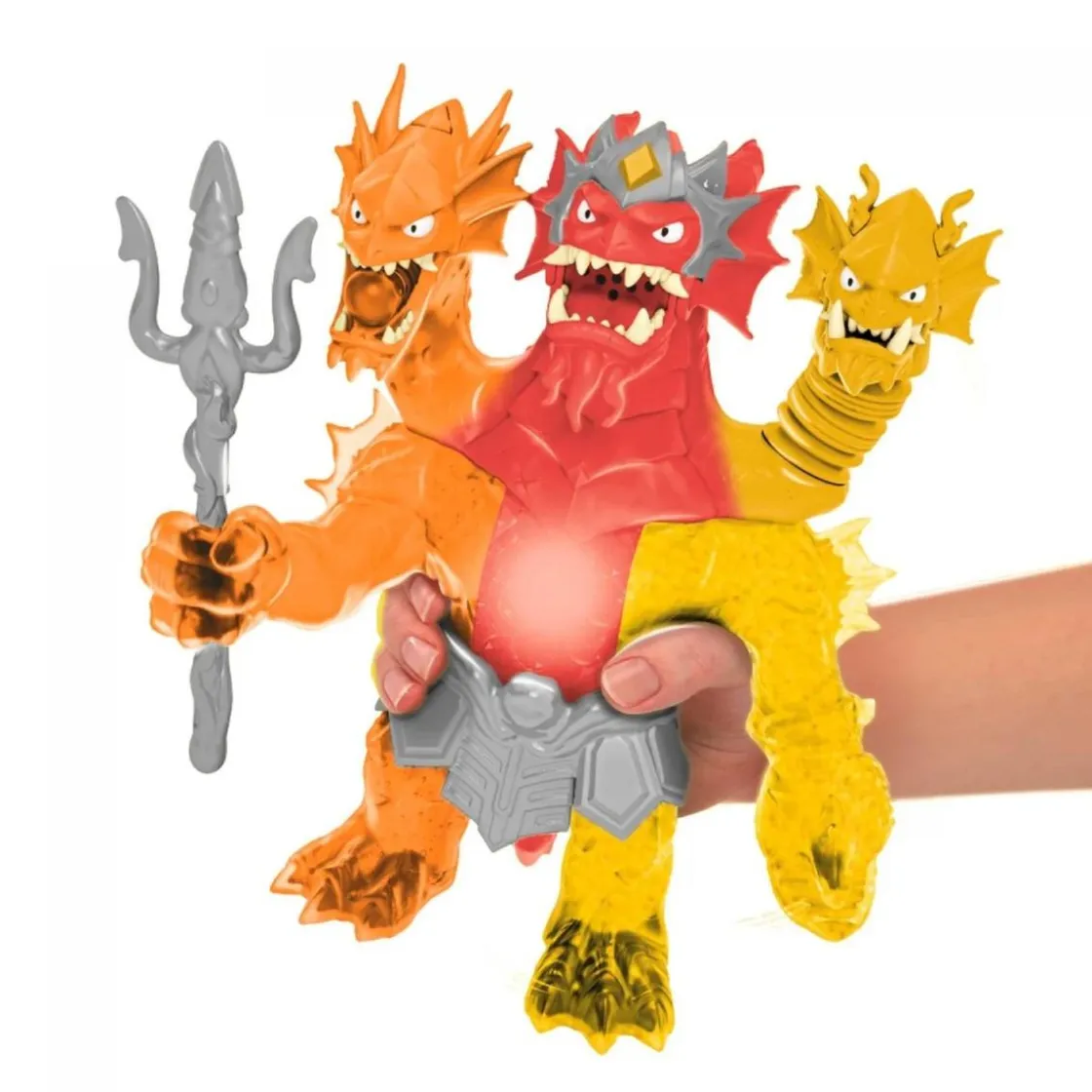 BANDAI Goo Jit Zu - King Hydra Lava Fury* Figuras De Acción