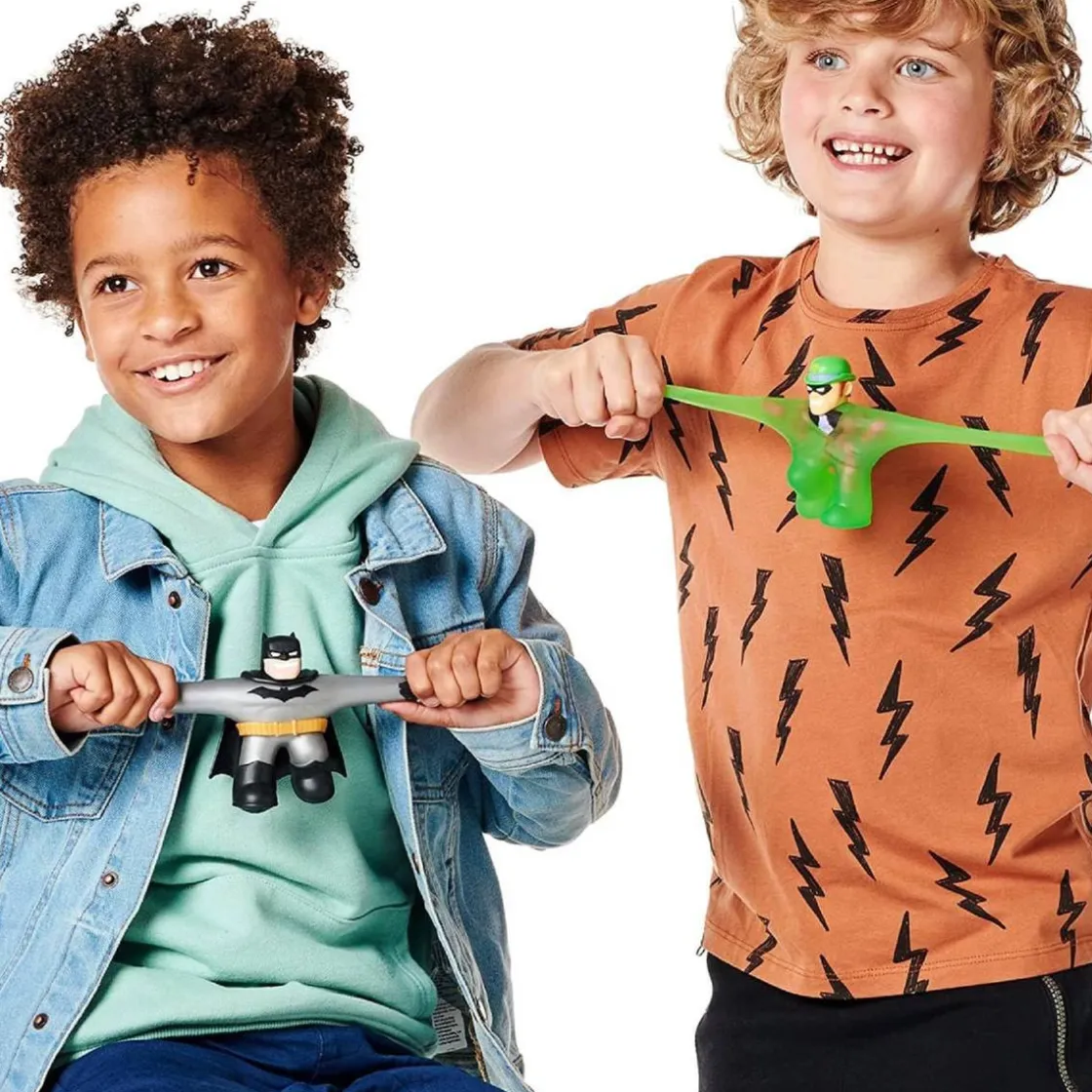 BANDAI Goo Jit Zu - Pack 2 figuras DC Cómics (Varios modelos)