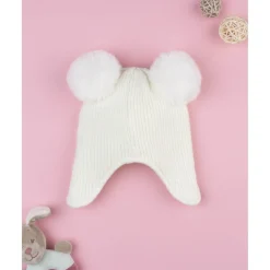 Prenatal Gorro crema para niña con Minnie* Calzado Y Accesorios·Accesorios Y Complementos