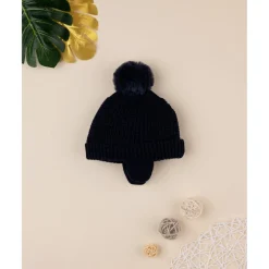 Prenatal Gorro de lana con pompón de pelo* Primeras Salidas·Gorros, Viseras Y Manoplas|Recién Nacido·Primeras Salidas