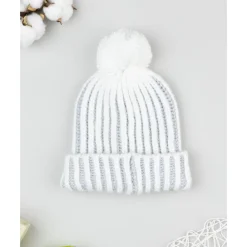 Prenatal Gorro niña gris con lurex* Calzado Y Accesorios·Accesorios Y Complementos