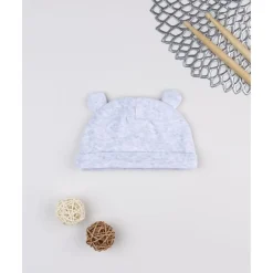 Prenatal Gorro niño gris con perrito* Recién Nacido·Primeras Salidas|Primeras Salidas·Gorros, Viseras Y Manoplas