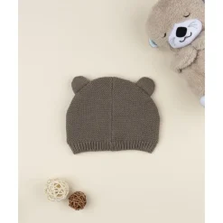 Prenatal Gorro niño marrón ositos