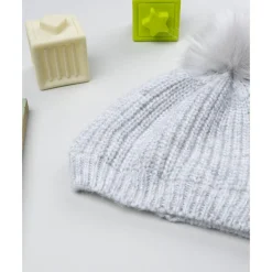 Prenatal Gorro pompon niña gris con lurex* Calzado Y Accesorios·Accesorios Y Complementos
