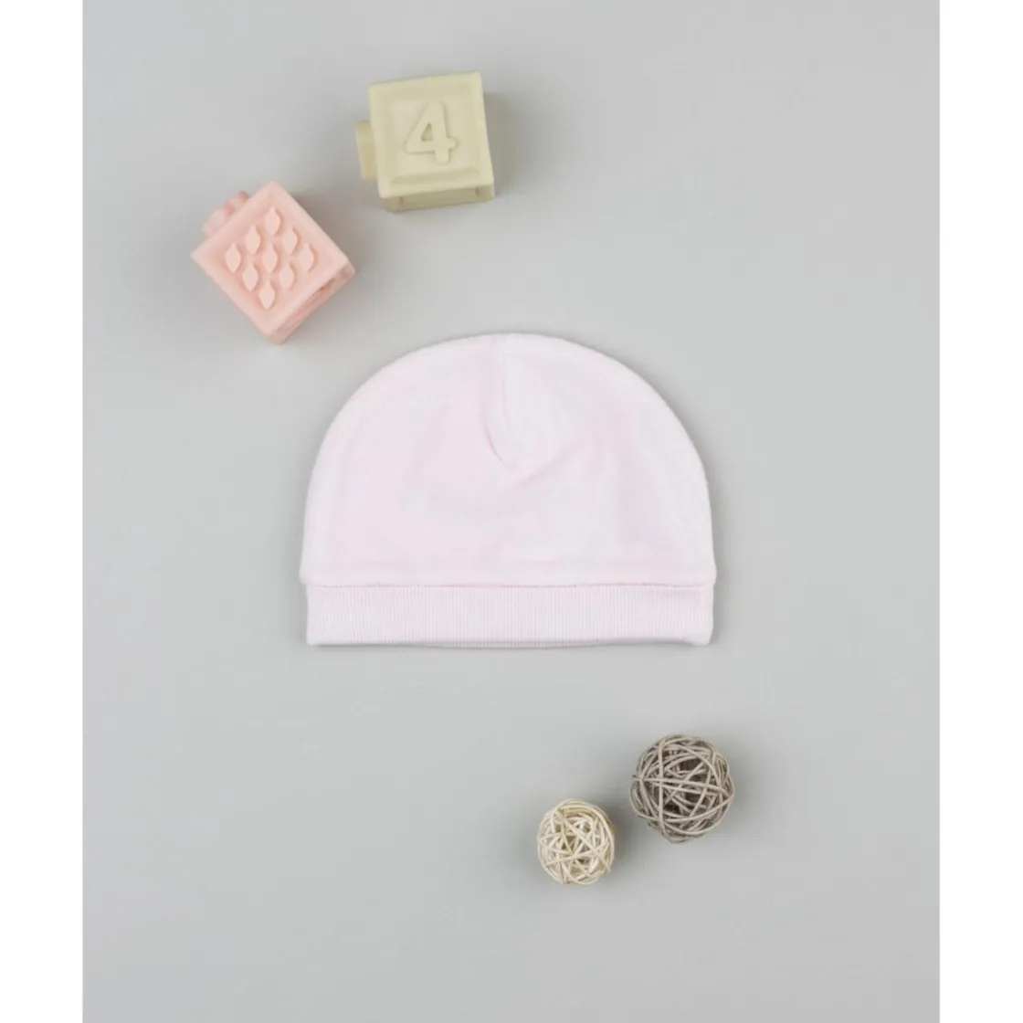 Prenatal Gorro rosa modelo cuculo para niña