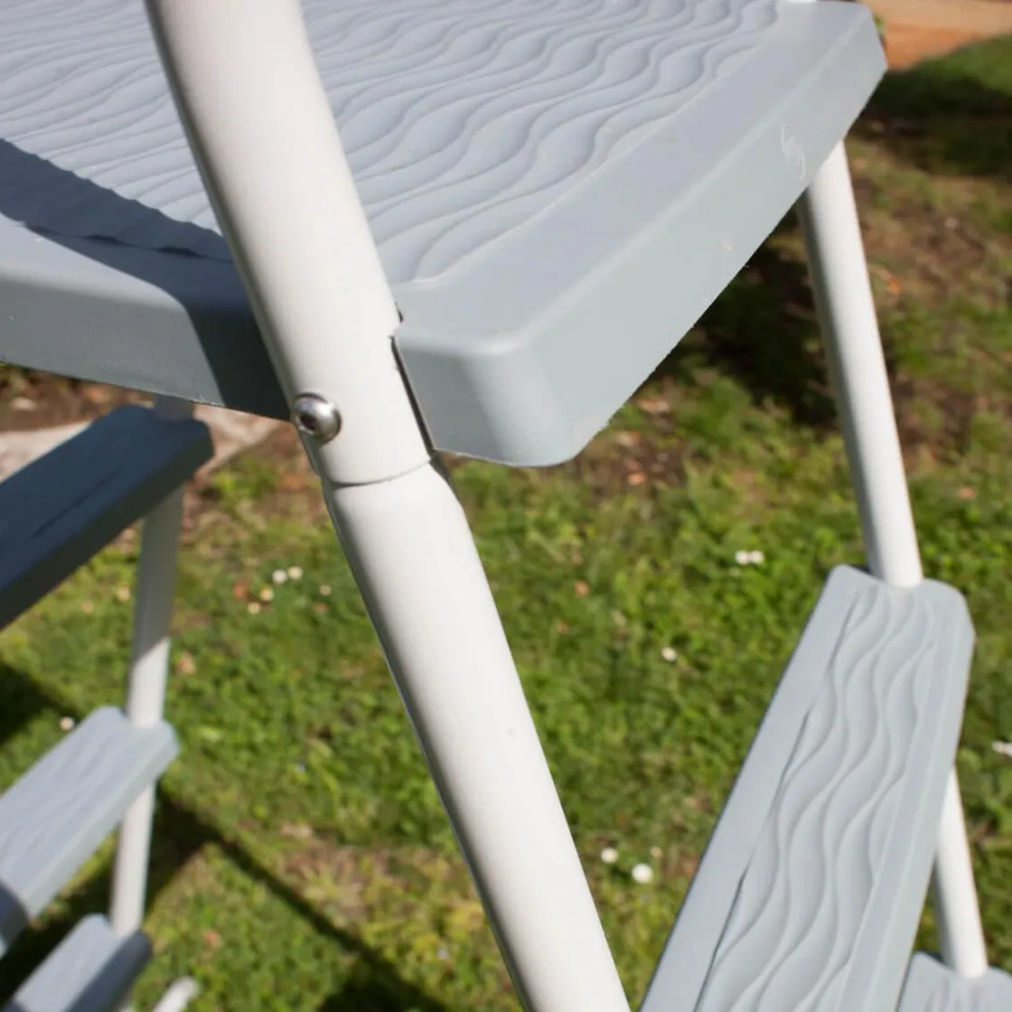 GRE - Escalera de 136 cm para piscinas de 120-132 cm* Accesorios|Piscinas