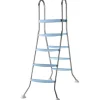 GRE - Escalera de 142 cm para piscinas de 132 cm* Accesorios|Piscinas