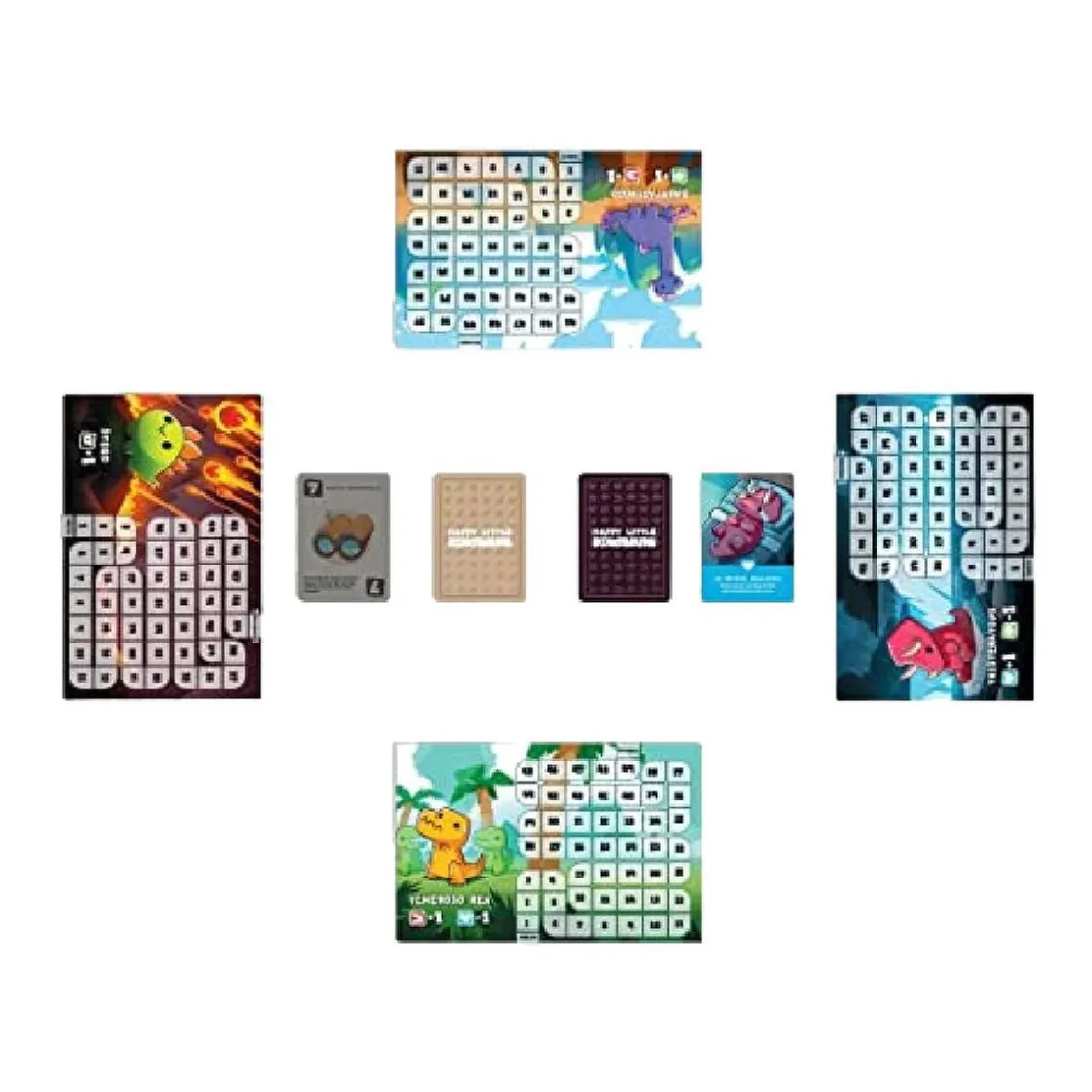 ASMODEE Happy Little Dinosaurs - Juego de mesa* Friki Zone|Juegos Y Puzzles