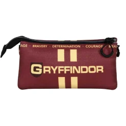 KARACTER MANIA Harry Potter - Estuche Triple Gryffindor* Material Escolar