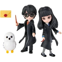 HARRY POTTER - Harry y Cho - Pack 2 figuras* Coleccionables Y Mini Mundos