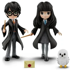 HARRY POTTER - Harry y Cho - Pack 2 figuras* Coleccionables Y Mini Mundos