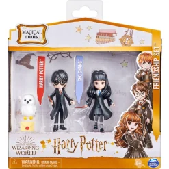 HARRY POTTER - Harry y Cho - Pack 2 figuras* Coleccionables Y Mini Mundos