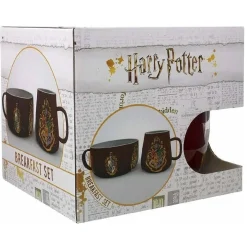ABYSSE CORP Harry Potter - Juego de Desayuno Taza y Cuenco Crestas