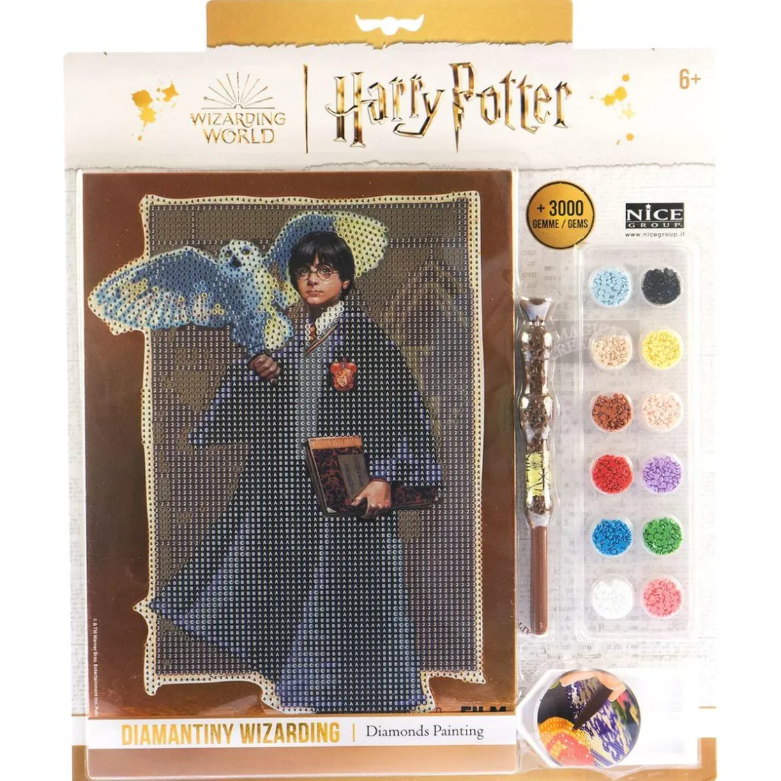 HARRY POTTER - Kit mosaico arte de cristal Wizarding Foundation* Arte Y Manualidades