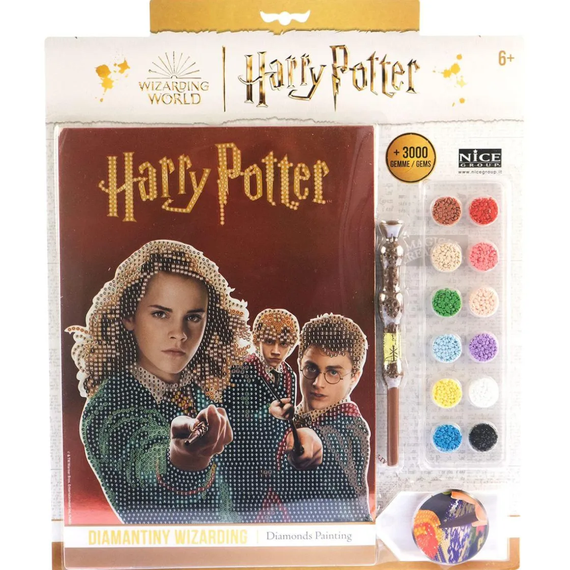 HARRY POTTER - Kit mosaico arte de cristal Wizarding Foundation* Arte Y Manualidades