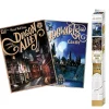 ABYSSE CORP Harry Potter - Pack de 2 pósteres retro Hogwarts y Diagon