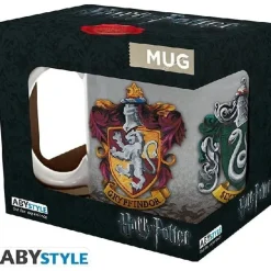 ABYSSE CORP Harry Potter - Taza de 320 ml con diseño de las 4 casas de Harry Potter ㅤ
