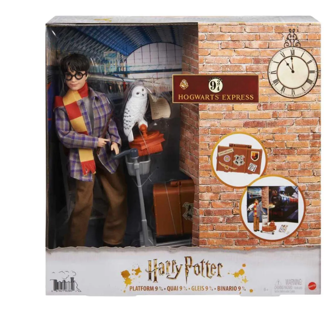 MATTEL Harry Potter en el andén 9 3/4* Figuras De Acción