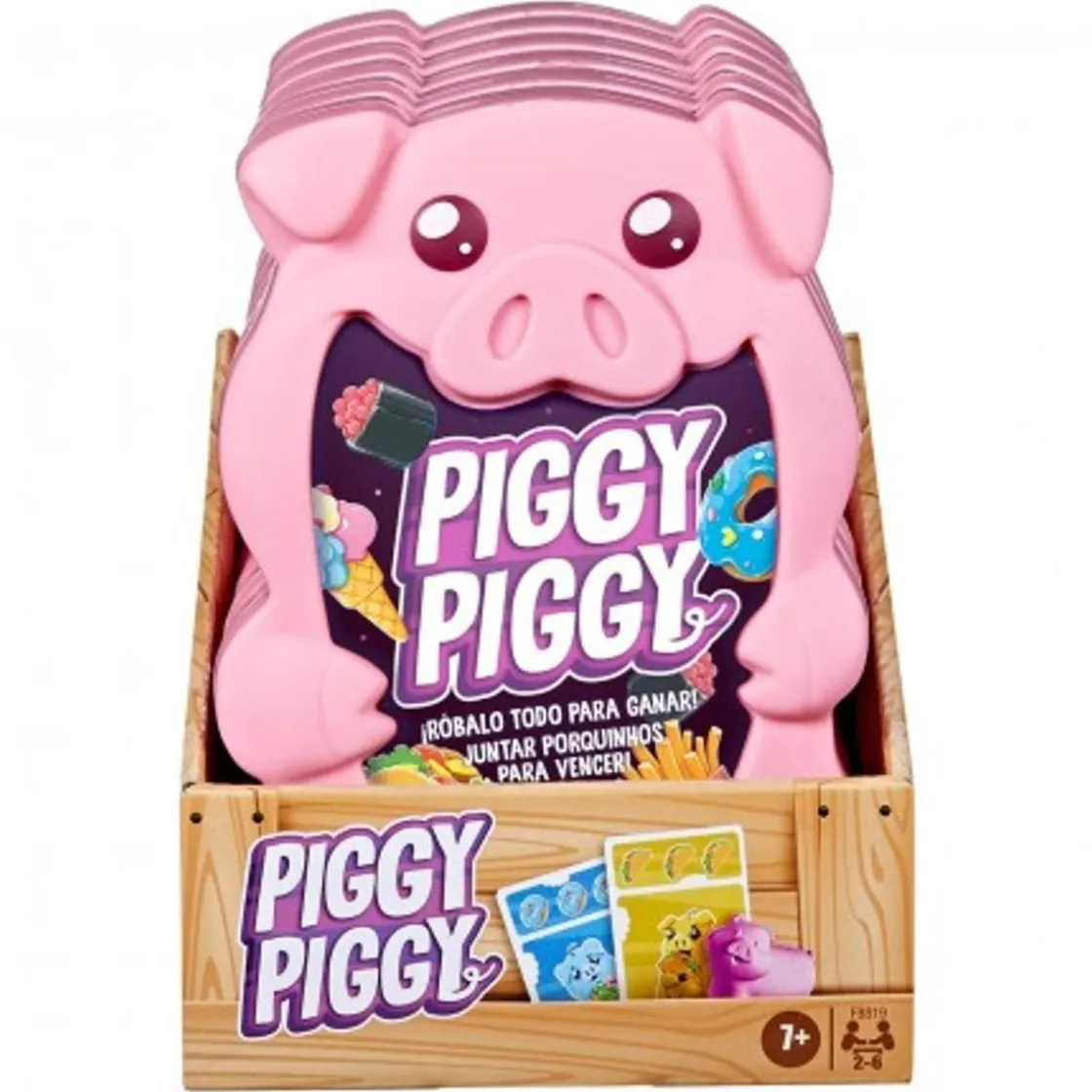 HASBRO GAMING Hasbro - Juego de Cartas Piggy Piggy