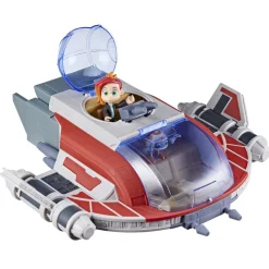 HASBRO EU TRADING Hasbro - Star Wars - Barco The Crimson Firehawk de Star Wars con 2 figuras de acción ㅤ* Coleccionables Y Mini Mundos