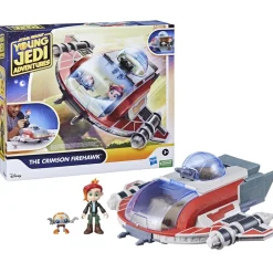 HASBRO EU TRADING Hasbro - Star Wars - Barco The Crimson Firehawk de Star Wars con 2 figuras de acción ㅤ* Coleccionables Y Mini Mundos