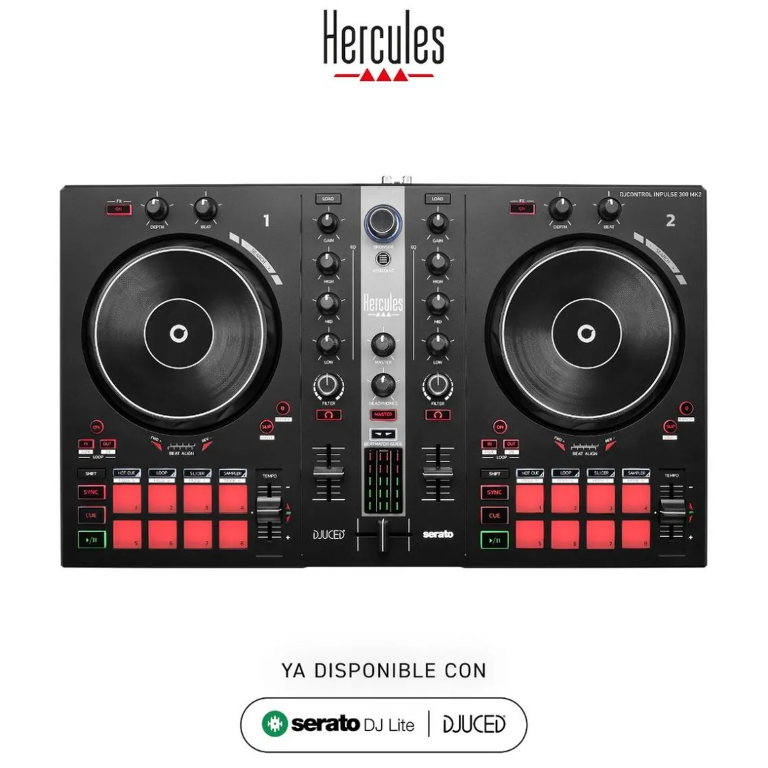 TOYS "R" US Hercules - Mesa mezclas DJControl Inpulse 300 MK2* Videojuegos