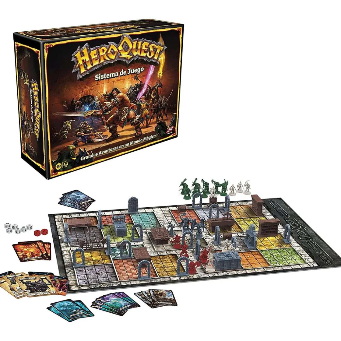 HASBRO IBERIA HeroQuest - Avalon Hill - Sistema de Juego HeroQuest