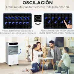 Homcom - Aire Acondicionado Humidificador* Figuras De Acción