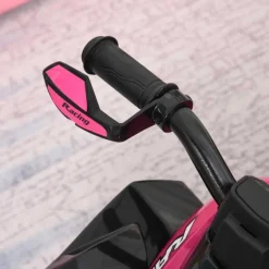 Homcom - Andador Quad Cuatrimoto Rosa* Vehículos De Batería O A Pedales