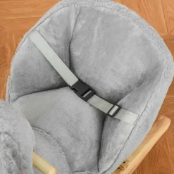 Homcom - Balancín de madera con sonidos Koala