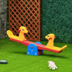 Homcom - Balancín para Niños con Respaldo