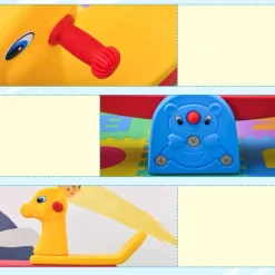 Homcom - Balancín para Niños con Respaldo