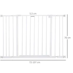 TOYS R US CE Homcom - Barrera Metálica para perro