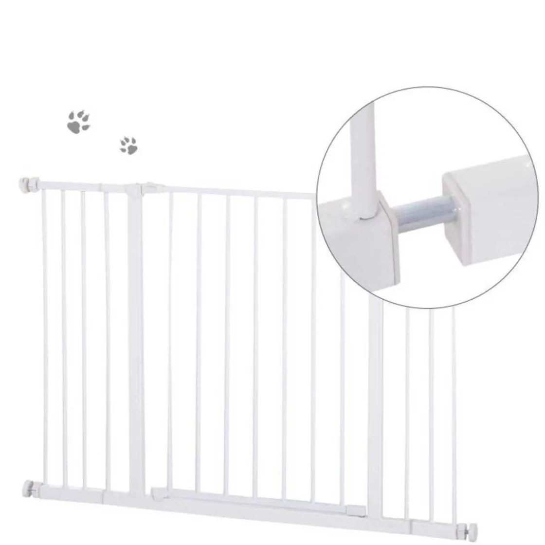 TOYS R US CE Homcom - Barrera Metálica para perro