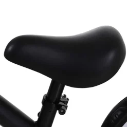 Homcom - Bicicleta de Equilibrio con Pedales Negra* Motos Y Triciclos