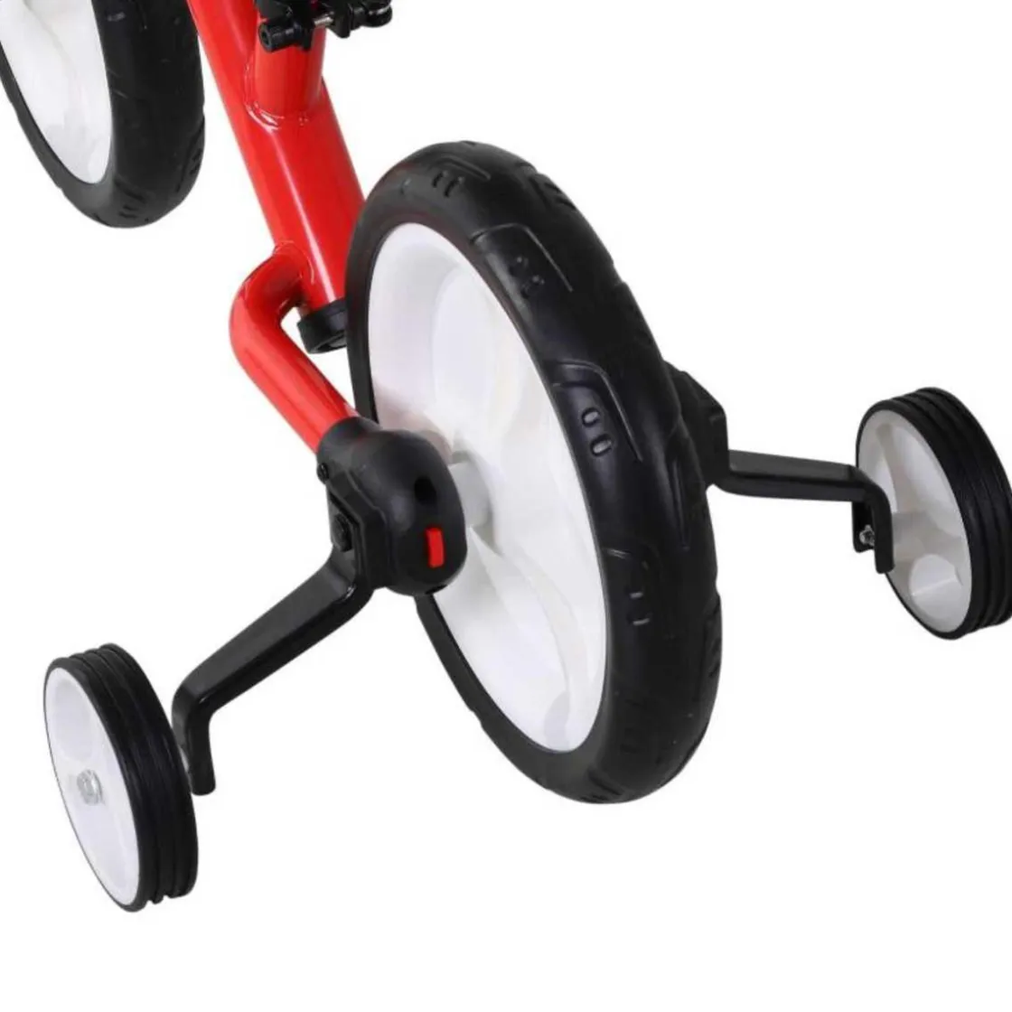 Homcom - Bicicleta de Equilibrio con Pedales Roja* Motos Y Triciclos