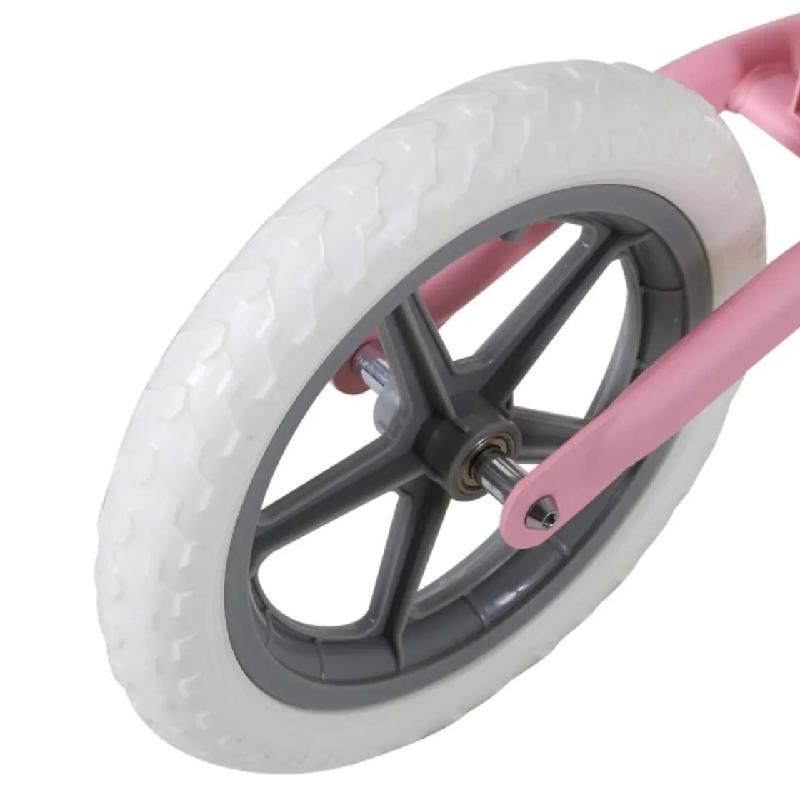Homcom - Bicicleta de Equilibrio Sin Pedales Rosa