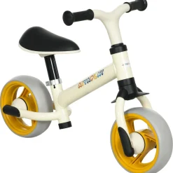 AIYAPLAY Homcom - Bicicleta Equilibrio ajustable Blanco