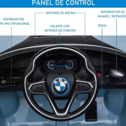 Homcom - BMW I8 Coupe eléctrico* Vehículos De Batería O A Pedales