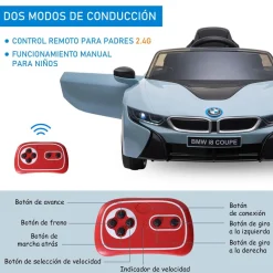 Homcom - BMW I8 Coupe eléctrico* Vehículos De Batería O A Pedales
